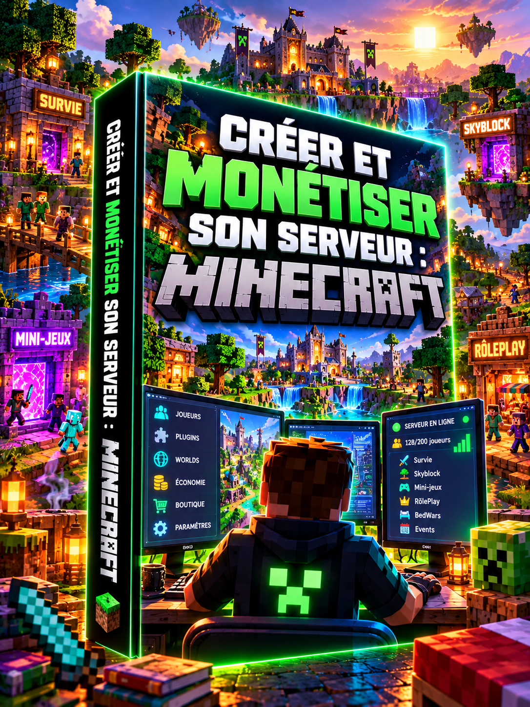 Créer et monétiser son serveur : Minecraft